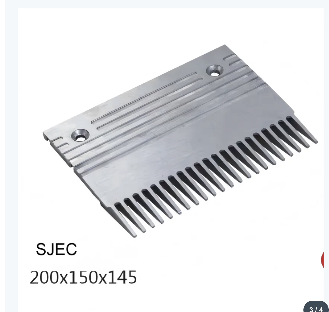 SJEC escalator comb plate